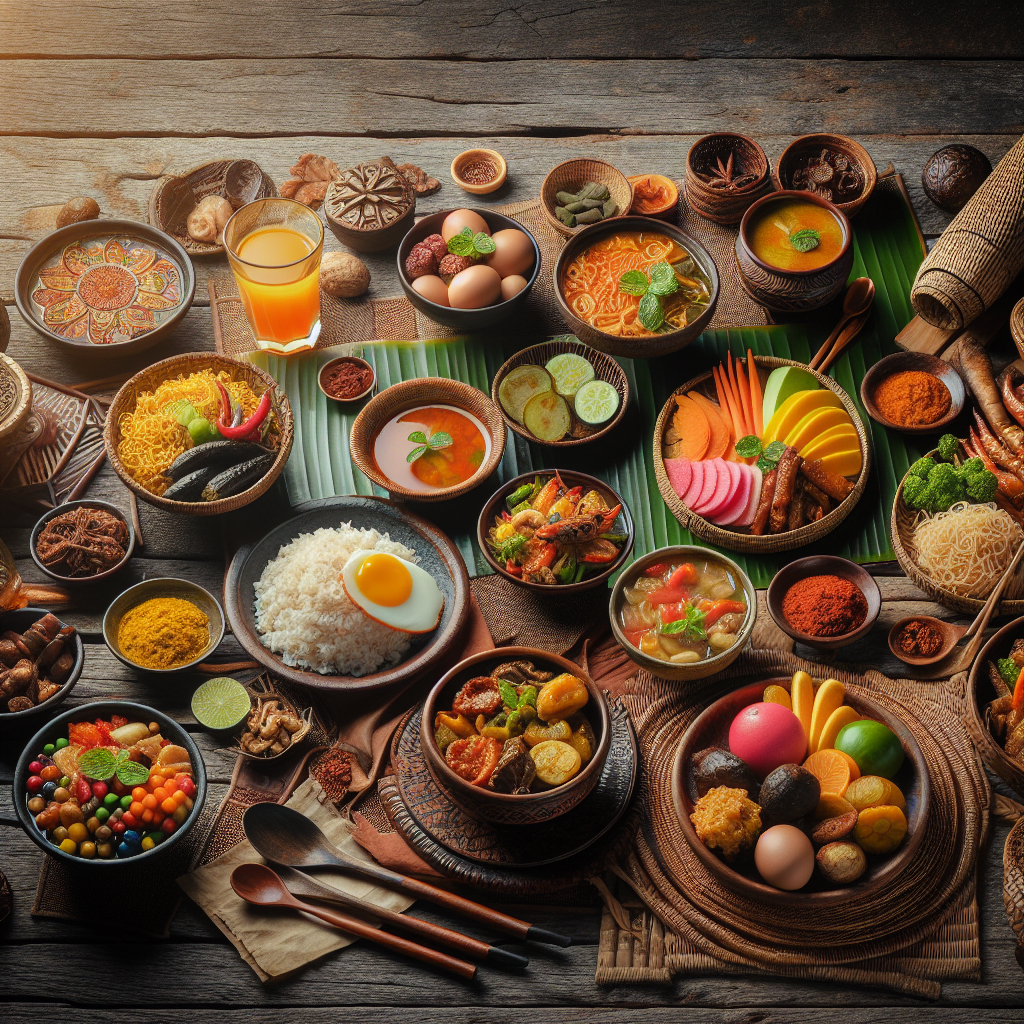 Lezatnya Warisan Nusantara: Menjelajahi Keragaman Gambar Makanan