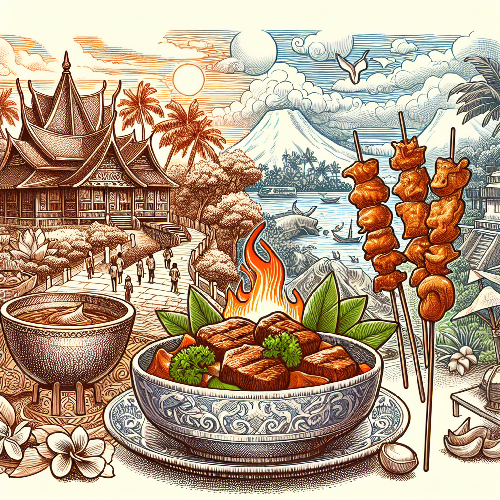 Eksplorasi Kuliner Indonesia yang Mendunia dari Rendang hingga Sate