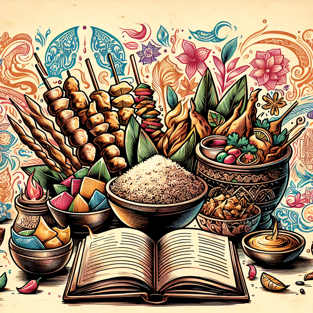 Mengenal Keindahan Sketsa Makanan Tradisional Indonesia dan Cerita di